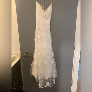 White Floral Dress from Selfie Leslie